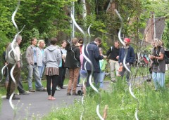 Der Stadtrundgang beginnt am unvergEssbar-Schaugarten